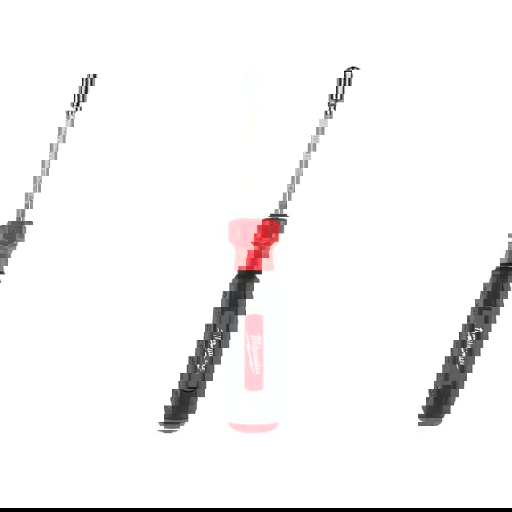 Nut Driver: Hollow Shaft, Comfort Hand Grip Handle, 7